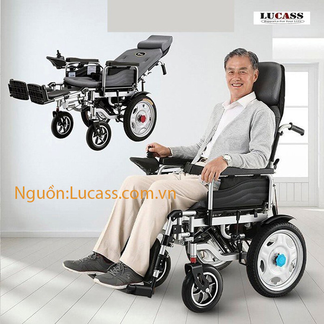 xe lăn điện Lucass 110LA